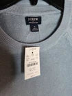 J.Crew Women's Blue Knit Pullover Crew Neck Long Sleeve Sweater Small