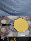 Gold Plated Church Communion Paten Wood Handle Mass Dish Religious