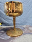 Solid Brass Chalice Goblet Cup 5.5" Tall Communion Cup