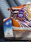 Macho Man Randy Savage High Top Orange Purple Zebra Print Sneakers Size 6