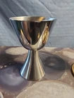 Stainless Steel Chalice Contemporary Religious Cup Liturgical Vessel