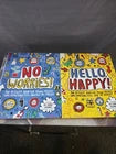Mindful Kids No Worries & Hello Happy Activity Books Dr Sharie Coombes Mental Health Lot  6 Books