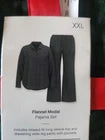 Auden Flannel Modal Pajama Set Women's XXL Green Plaid Loungewear Gift