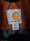 Carhartt Men's Gilliam Rain Defender Jacket Brown Quilted Full Zip 2XL