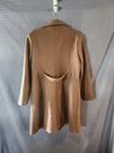 Fashion Camel Double Breasted Long Trench Coat Women's Outerwear XXL Old Money Classic