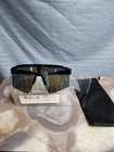 Sports Wrap Sunglasses UV400 Cycling Running Driving Black Speckled