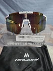 Malidak Sports Sunglasses FS-FS666-NP-C10 White Speckle Cycling UV400