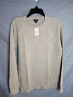 J.Crew Men's Gray Crewneck Sweater Medium