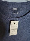 J. Crew Men's Blue Merino Wool Blend Crewneck Sweater small