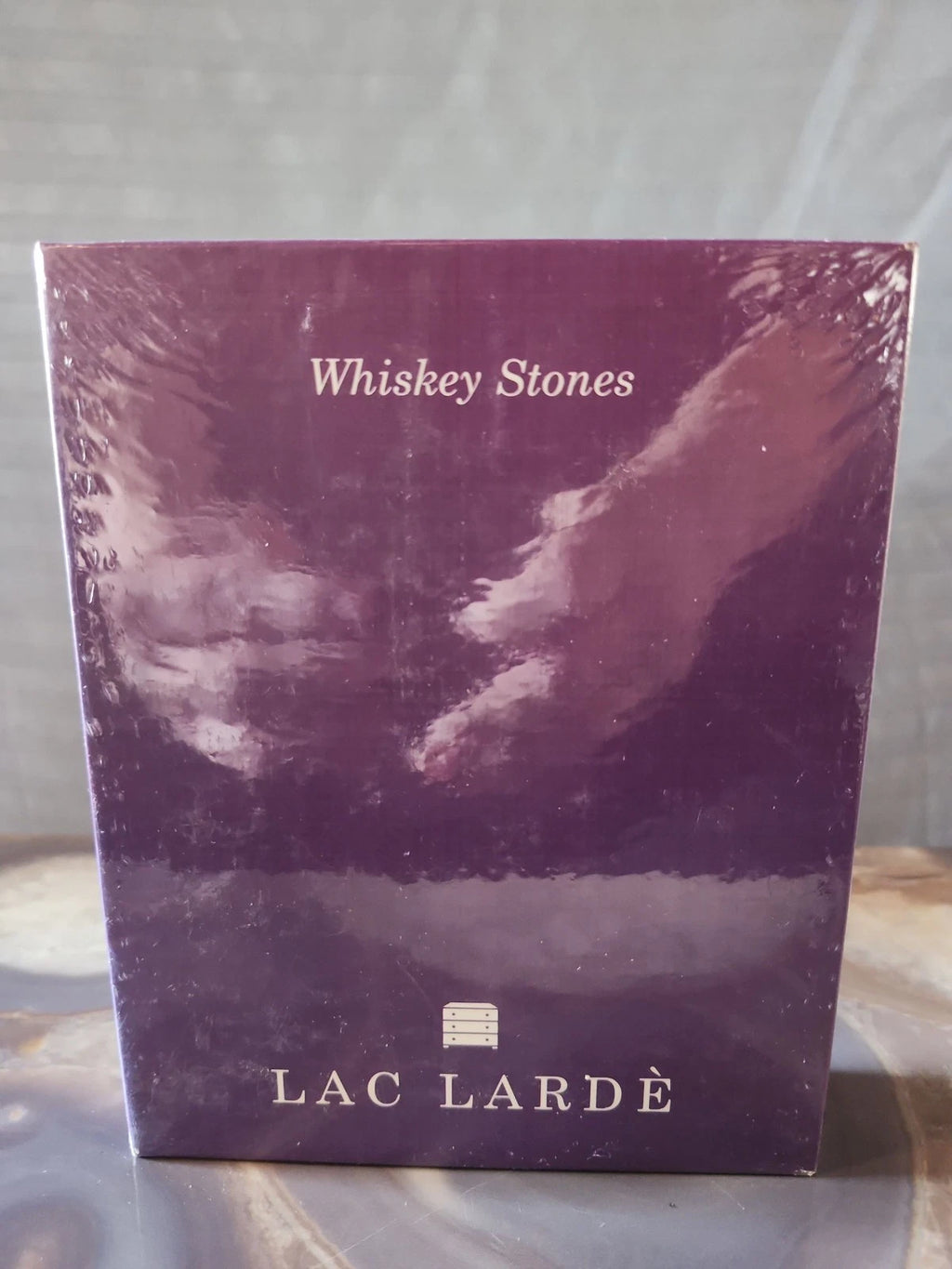 LAC LARDÈ Whiskey Stones Chilling Rocks Set Gift Boxed