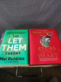 Mel Robbins & Brene Brown Atlas of the Heart Hardcover Book Set