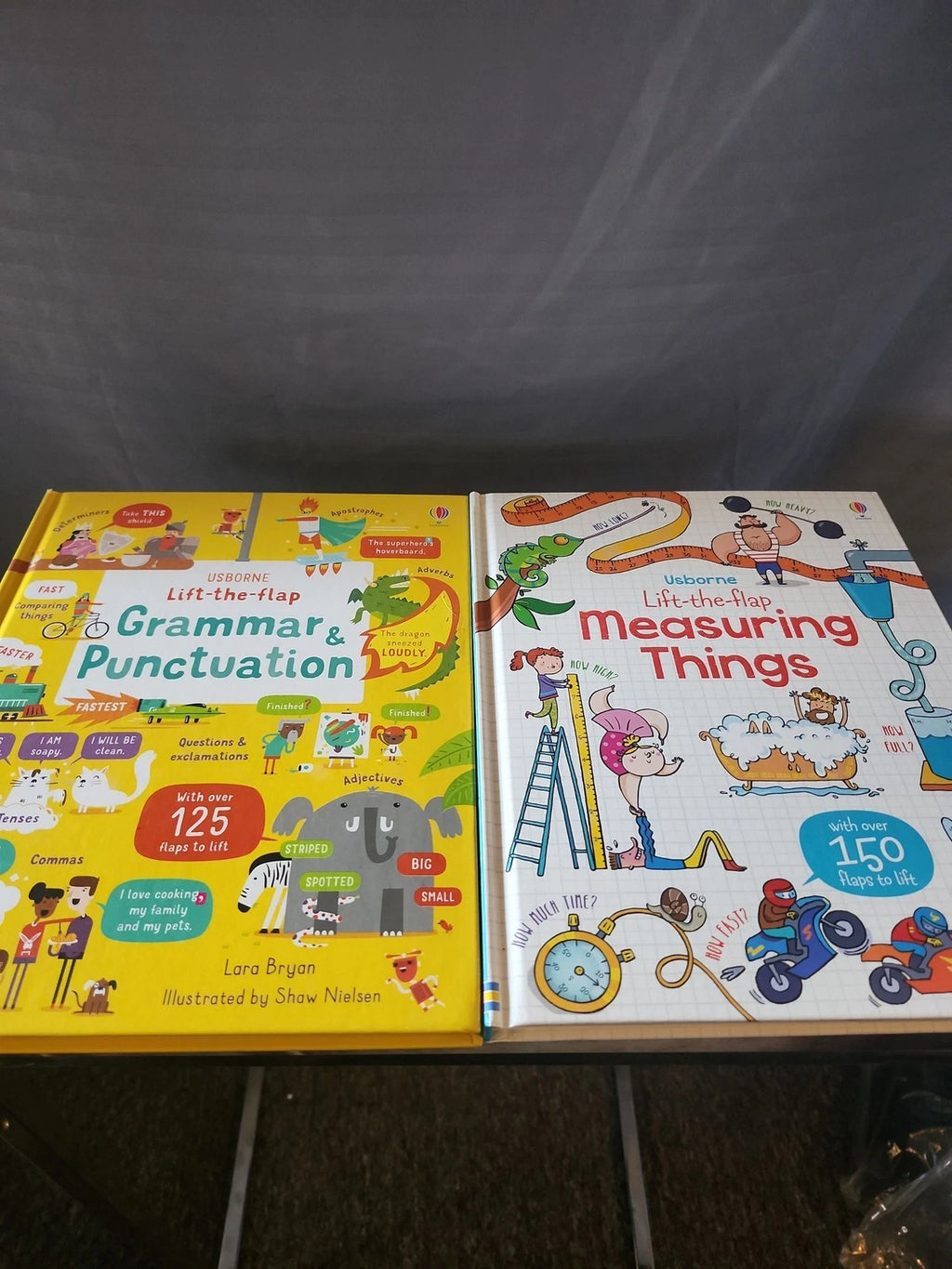 Usborne Lift-the-Flap Grammar & Punctuation Lara Bryan Board Book